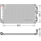 DENSO Klimaanlagenkühler DCN05033