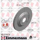 ZIMMERMANN Bremsscheibe 100.3336.20