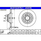 Bremsscheibe Audi T. A6 2.7-3.0 Tdi/3.0-4.2 Fsi Quattro 06-11 24.0112-0176.1