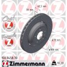 ZIMMERMANN Bremsscheibe 150.3458.70 Formula Z