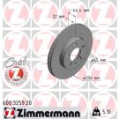 ZIMMERMANN Bremsscheibe 600.3259.20 Coat Z