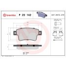 BREMBO Bremsklötze HA FIAT PUNTO 09 PRIME LINE P 23 142