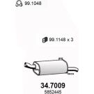 Endschalldämpfer 34.7009