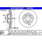 Bremsscheibe Citroen P. C4 1.2-2.0 13 24.0126-0183.1