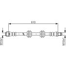 Bremsschlauch MERCEDES 1987481744