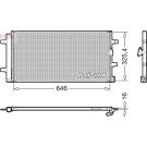 DENSO Klimaanlagenkühler DCN02041