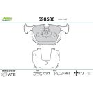 VALEO Bremsbeläge 598580