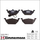 ZIMMERMANN Bremsbeläge 23131.195.1