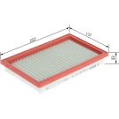 Luftfilter F 026 400 101