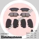 ZIMMERMANN Bremsbeläge 23581.190.1