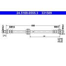 Bremsschlauch 24.5169-0555.3