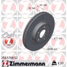 ZIMMERMANN Bremsscheibe 250.5708.52 SPORT Z