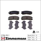 ZIMMERMANN Bremsbeläge 21706.155.1