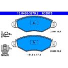 Bremsbelagsatz Peugeot S. 206/306 1.1-1.6/1.4-1.9D 94 13.0460-3975.2
