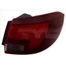 Heckleuchte A R O K-PLATTE P21W/PY21W OPEL ASTRA K SPORTSTOURER 6,15 11-15209-01-2