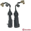 BREMBO Warnkontakt, Bremsbelagverschleiß A 00 408 PRIME LINE
