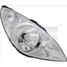 Scheinwerfer R H4 +LWR +MOT CHROM HYUNDAI I20 9,08-6,12 3145,513,1