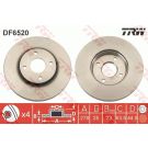 51 481 070 Bremsscheibe VA FORD Fiesta V 2005 - 2008 DF6520