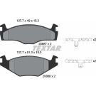 Bremsbelagsatz Vw P. Golf/Jetta/P 2088707