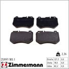 ZIMMERMANN Bremsbeläge 25997.185.1