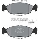 Bremsbelagsatz Peugeot S. 306 2143001