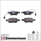 ZIMMERMANN Bremsbeläge 25180.190.2