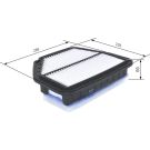 Luftfiltereinsatz CHEVROLET Captiva,OPEL 06 F 026 400 585