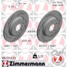 ZIMMERMANN Bremsscheibe 100.3333.53 ZIMMERMANN Bremsscheibe 100.3333.53