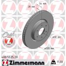 ZIMMERMANN Bremsscheibe 400.5535.20 Coat Z