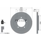 Bremsscheibe Suzuki P. Vitara 98-03 1.6/2.0 286Mm 92136800