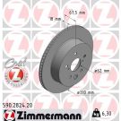 82 482 167 Bremsscheibe HA 590.2824.20