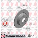 ZIMMERMANN Bremsscheibe 250.1364.20 Coat Z