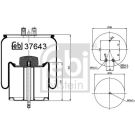 FEBI BILSTEIN Fahrwerksfeder 37643