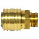 SW-Stahl Druckluft Einhand- schnellkupplung DN 7, 2 Außengewinde 3/8Z 25080L