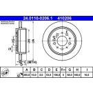 BREMSSCHEIBE 24.0110-0206.1