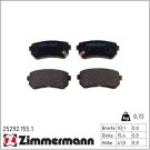 ZIMMERMANN Bremsbeläge 25292.155.1