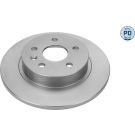 10 482 025PD Bremsscheibe HA Platinum CHEVROLET Cruze,OPEL Astra 09- (15 Zoll) MEYLE-PD: Advanced performance and design 615 523 0009/PD