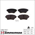 ZIMMERMANN Bremsbeläge 23863.160.1