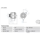 Lichtmaschine VW 0 986 049 640