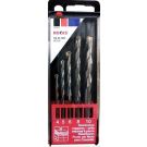 Betonbohrer Walzenbohrer, Set 5-Tlg., 4, 5, 6, 8, 10 mm OK-03.4652