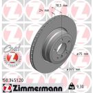 ZIMMERMANN Bremsscheibe 150.3451.20 Coat Z