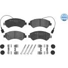Bremsbelagsatz Fiat P. Ducato 06- Adowno— 1600Kg 025 244 6619/W1