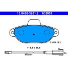 Bremsbelagsatz Fiat P. Punto 1.1-1.2/1.7D 93-03 13.0460-3951.2