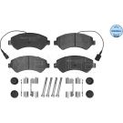 Bremsbelagsatz Fiat P. Ducato 06- Adowno— 2000Kg 025 244 6619/W2