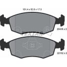 Bremsbelagsatz Fiat P. 500 1.4/Elektrisch 12 2543501