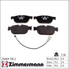 ZIMMERMANN Bremsbeläge 25069.170.2