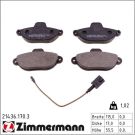 ZIMMERMANN Bremsbeläge 21436.170.3