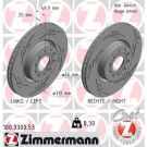 ZIMMERMANN Bremsscheibe 100.3300.53 ZIMMERMANN Bremsscheibe 100.3300.53