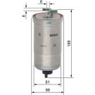 Kraftstofffilter 0 450 906 442
