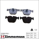 ZIMMERMANN Bremsbelagsatz, Scheibenbremse 23309.970.1 rd:z